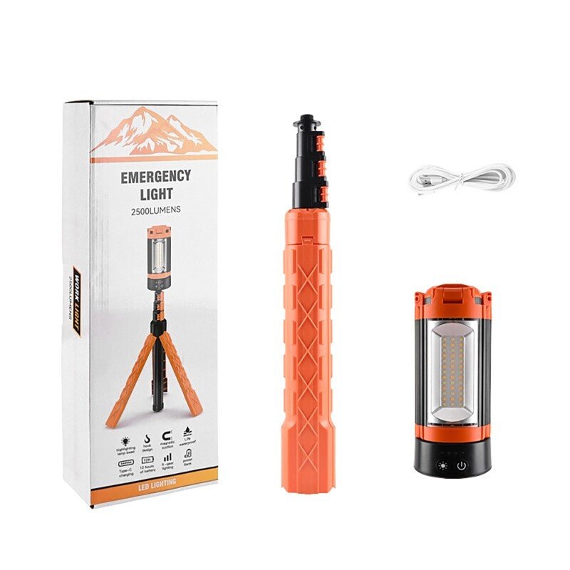 Multi-Function LED Emergency Light - Rechargeable Backup Light