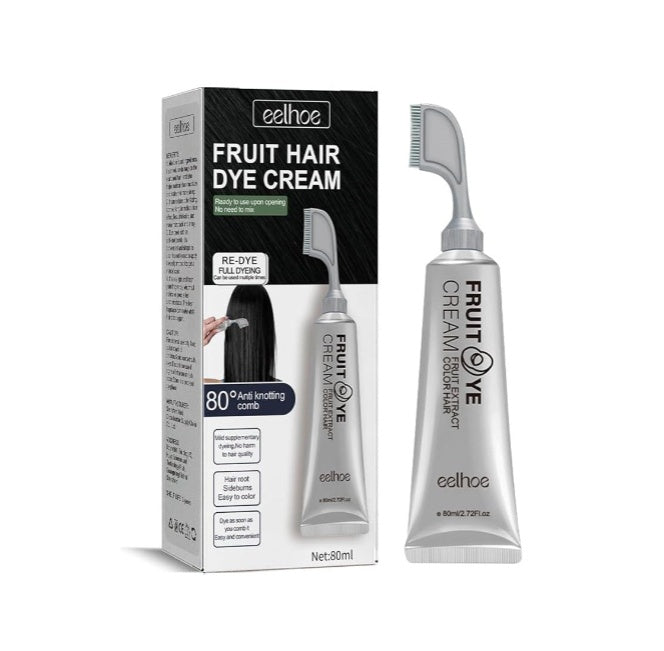 Eelhoe Fruit Hair Dye Cream - Natural Hair Color Treatment
