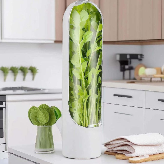 Portable Herb Keeper - Fresh Herb Storage Container
