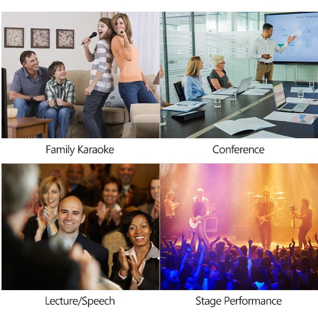 Dual-Use Professional Vocal Microphone - Wired/Wireless Mic