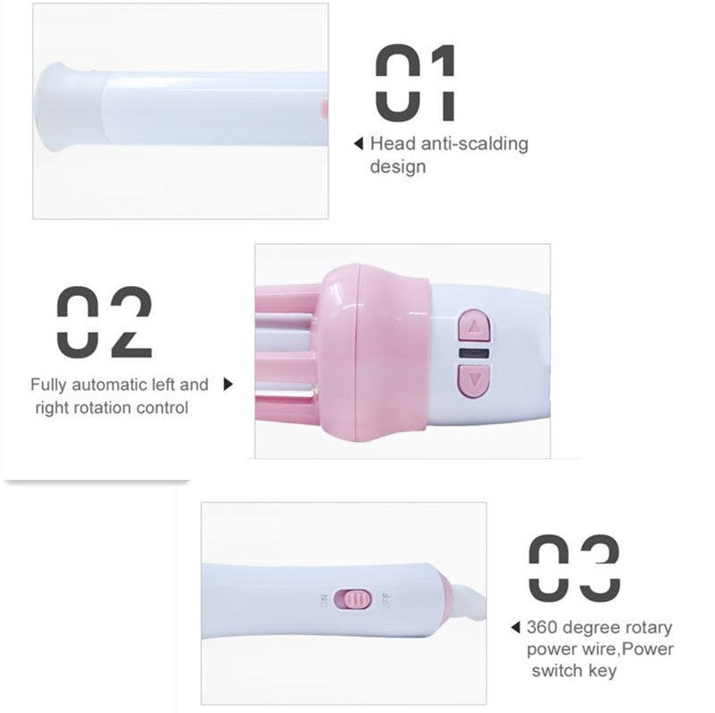Handheld Hair Curler - Portable Curling Wand