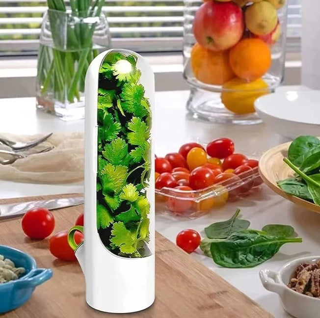 Portable Herb Keeper - Fresh Herb Storage Container