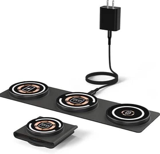 3-in-1 Foldable Wireless Fast Charger - iPhone, Apple Watch & AirPods