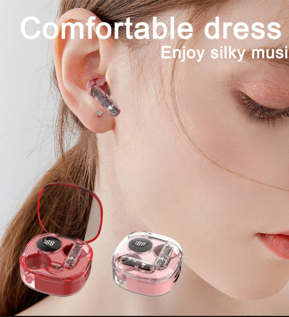 Digital 5.3 Apro 138 Transparent Earbuds - Wireless Bluetooth Earbuds