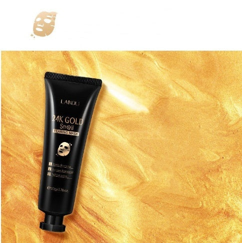 Gold Foil Snail Tear-Off Mask Hydrating