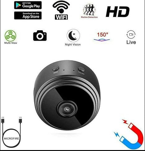 A9 Mini Wireless Security Camera - Compact WiFi Spy Camera