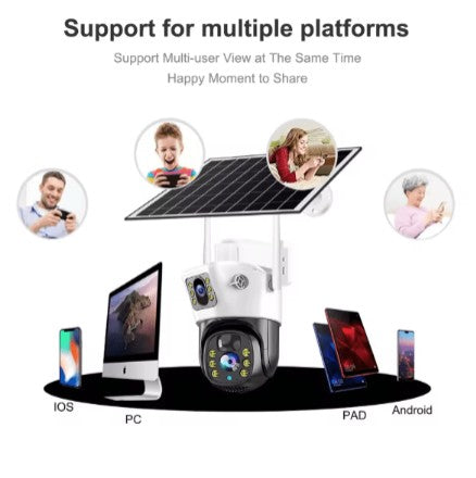 Intelligent Solar Camera - AI Wireless Security Camera