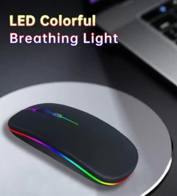 Ultra Slim Bluetooth Mouse - Wireless Ergonomic Mouse
