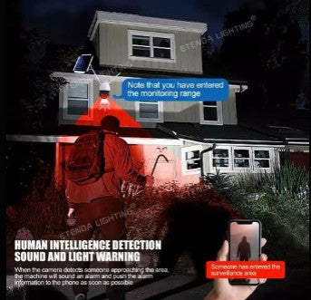 AI Solar Camera - Wireless Outdoor Security Camera
