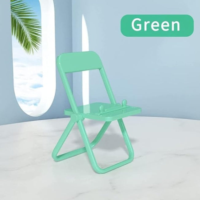 Mini Chair Mobile Support - Portable Phone Stand