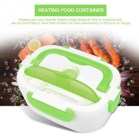 Portable Electric Heater Lunch Box - Dual Voltage Food Warmer