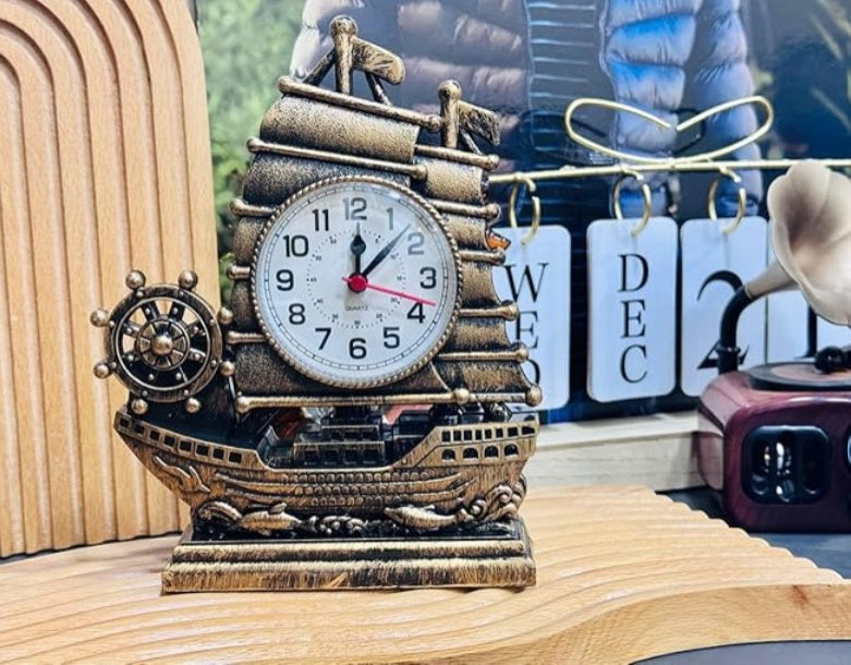 YYJ Clock - Sailboat-Shaped Alarm Clock
