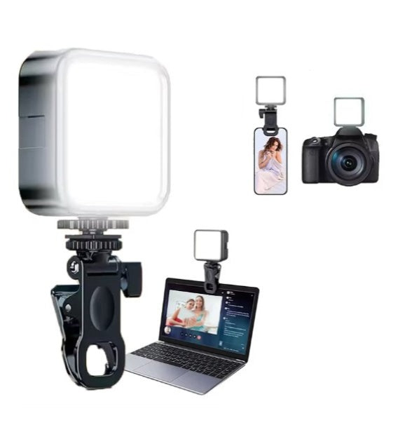 Portable LED Video Light - Rechargeable Camera Light