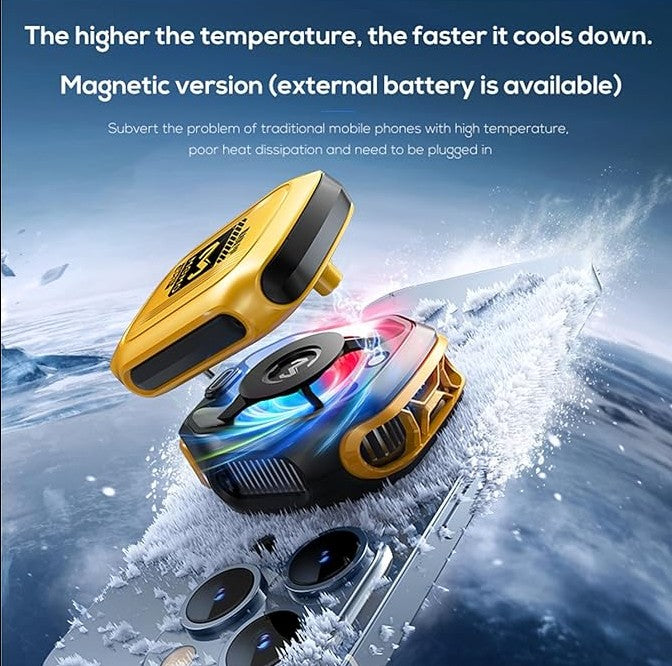Power Mobile Cooler - Phone Cooling Fan with Power Bank