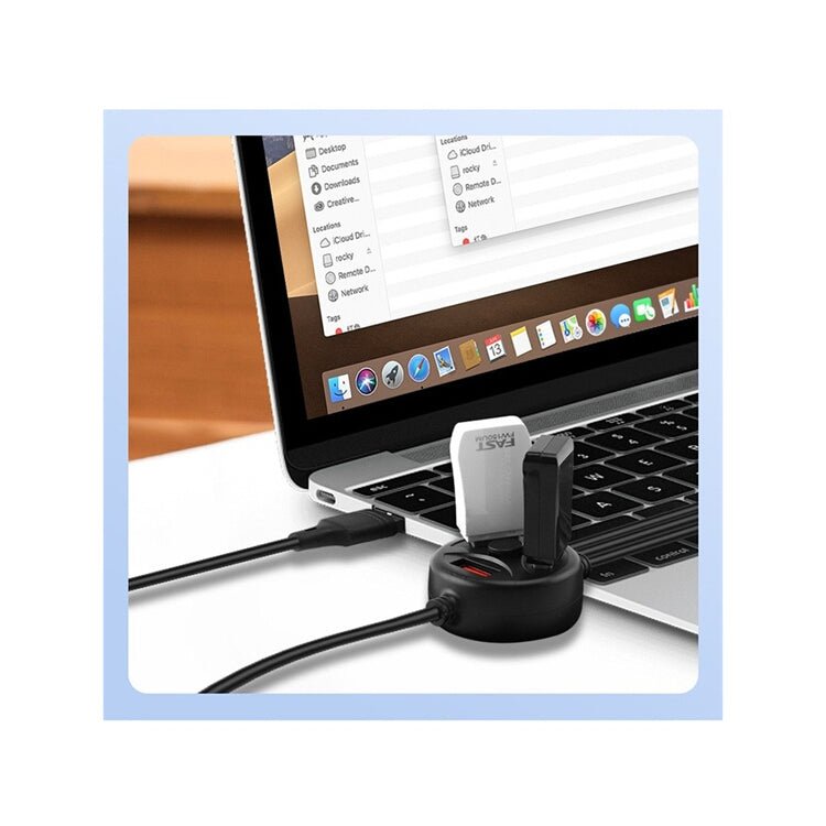 6-in-1 Extended Data Cable - Universal Multi-Connector Charging Cable