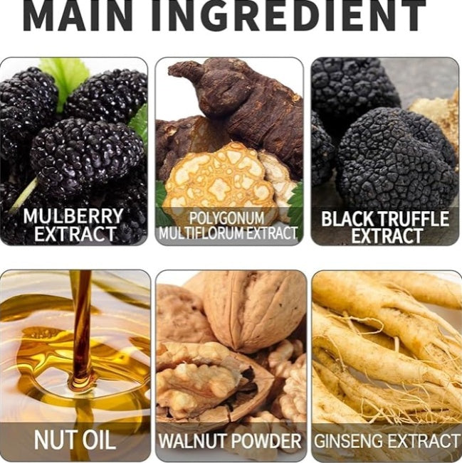 Eelhoe Fruit Hair Dye Cream - Natural Hair Color Treatment