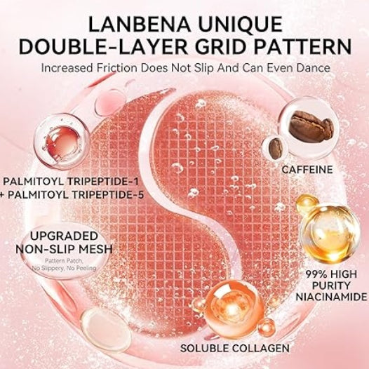 LANBENA - Peptides Hydra-Gel Eye Patches